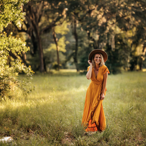 Copper + Sea Glass Necklace