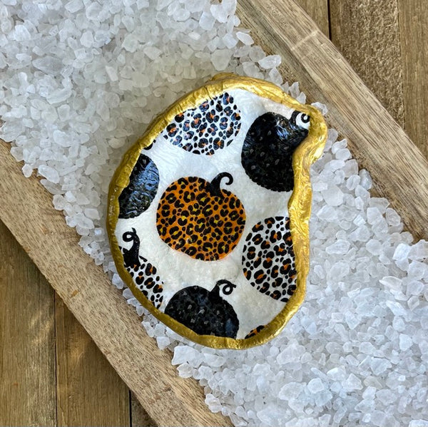 Halloween Oyster Shell Ring Dishes