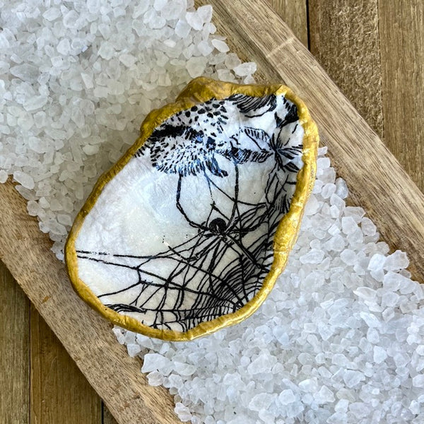 Halloween Oyster Shell Ring Dishes