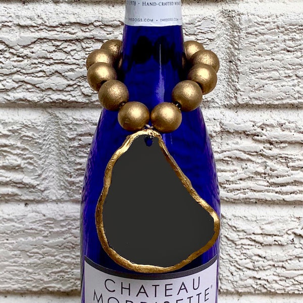 Oyster Shell Wine Bottle Accessories