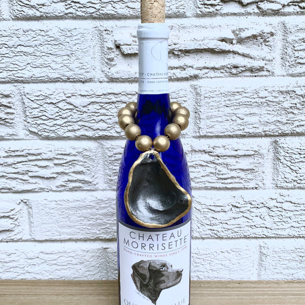 Oyster Shell Wine Bottle Accessories
