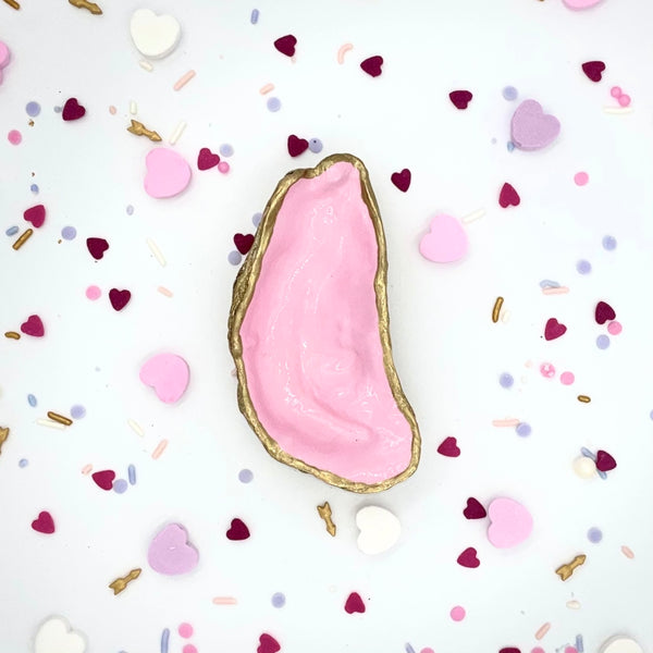 Valentine's Oyster Ring Dish