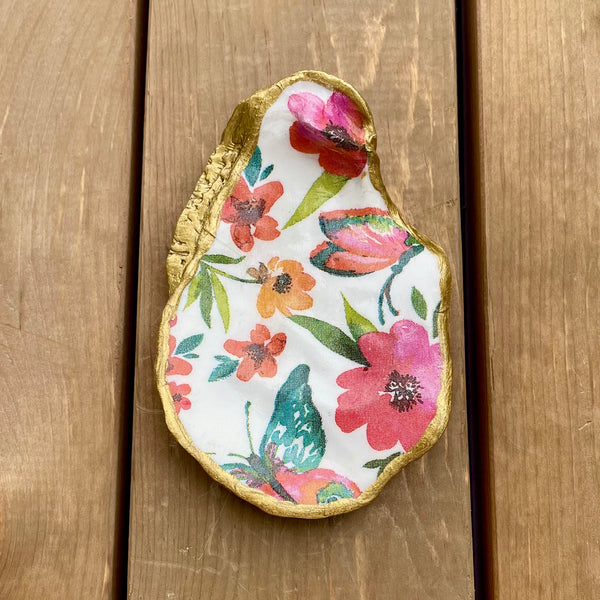 Watercolor Collection-Oyster Ring Dishes