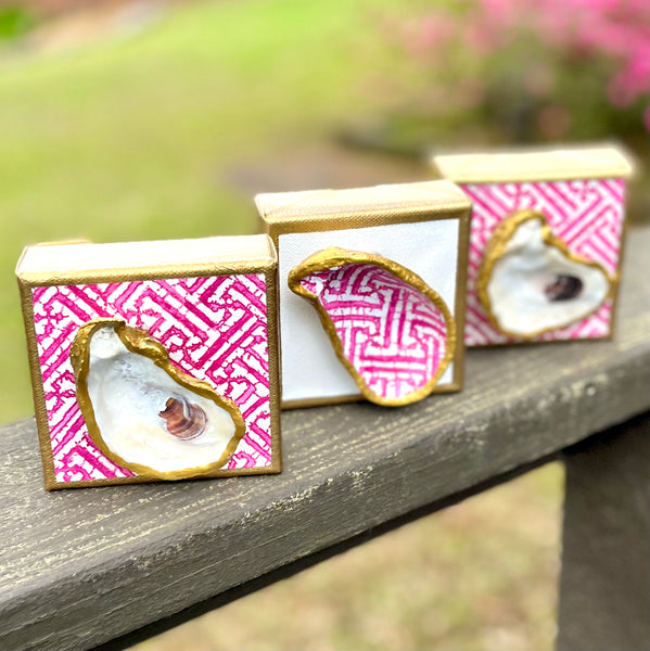 Oysters on Canvas-Trio