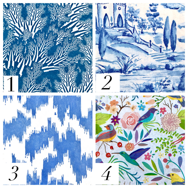 Patterned Oyster Napkin Rings