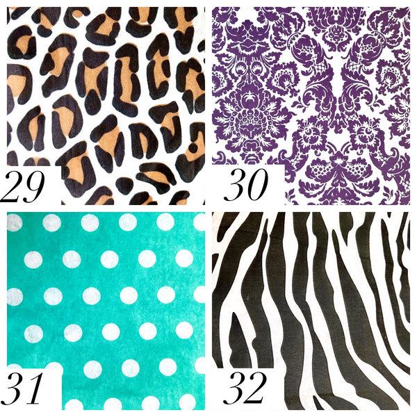 Patterned Oyster Napkin Rings