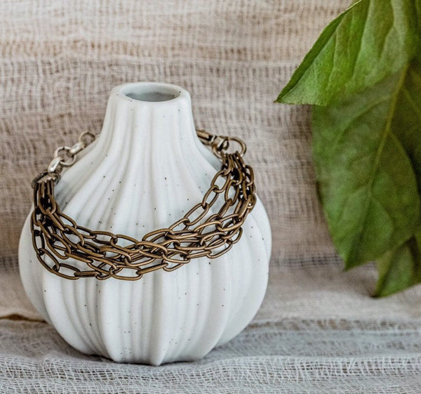 Multi-Strand Chain Bracelet (Adjustable)
