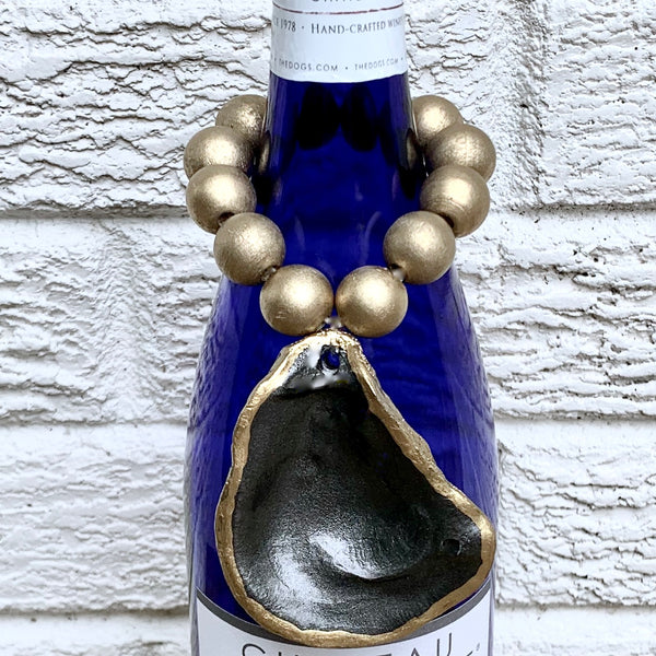 Oyster Shell Wine Bottle Accessories