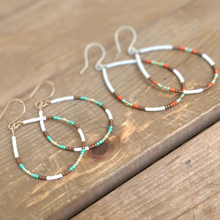 Quick & Easy DIY Jewelry: Ear Threader Earrings with Gemstone Beads —  Beadaholique